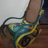 Rocking-chair customisé