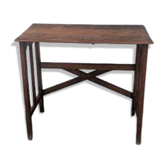 Oak children's desk or side table
