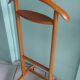 Italian valet Fratelli Reguitti in wood and brass, 1950/600