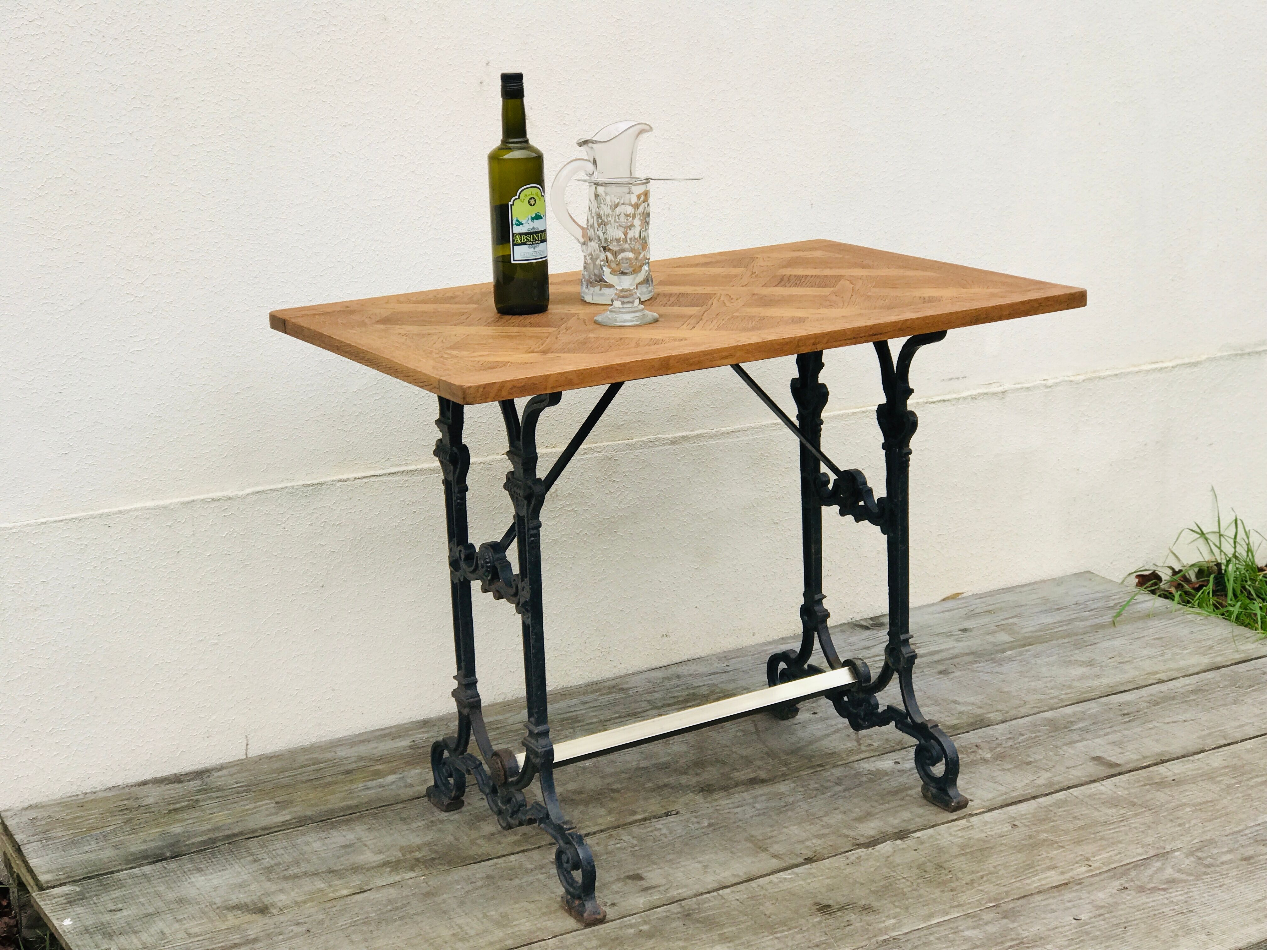 Vintage bistro table