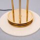 Impressive Large Brass Halogen floor lamp 1980s