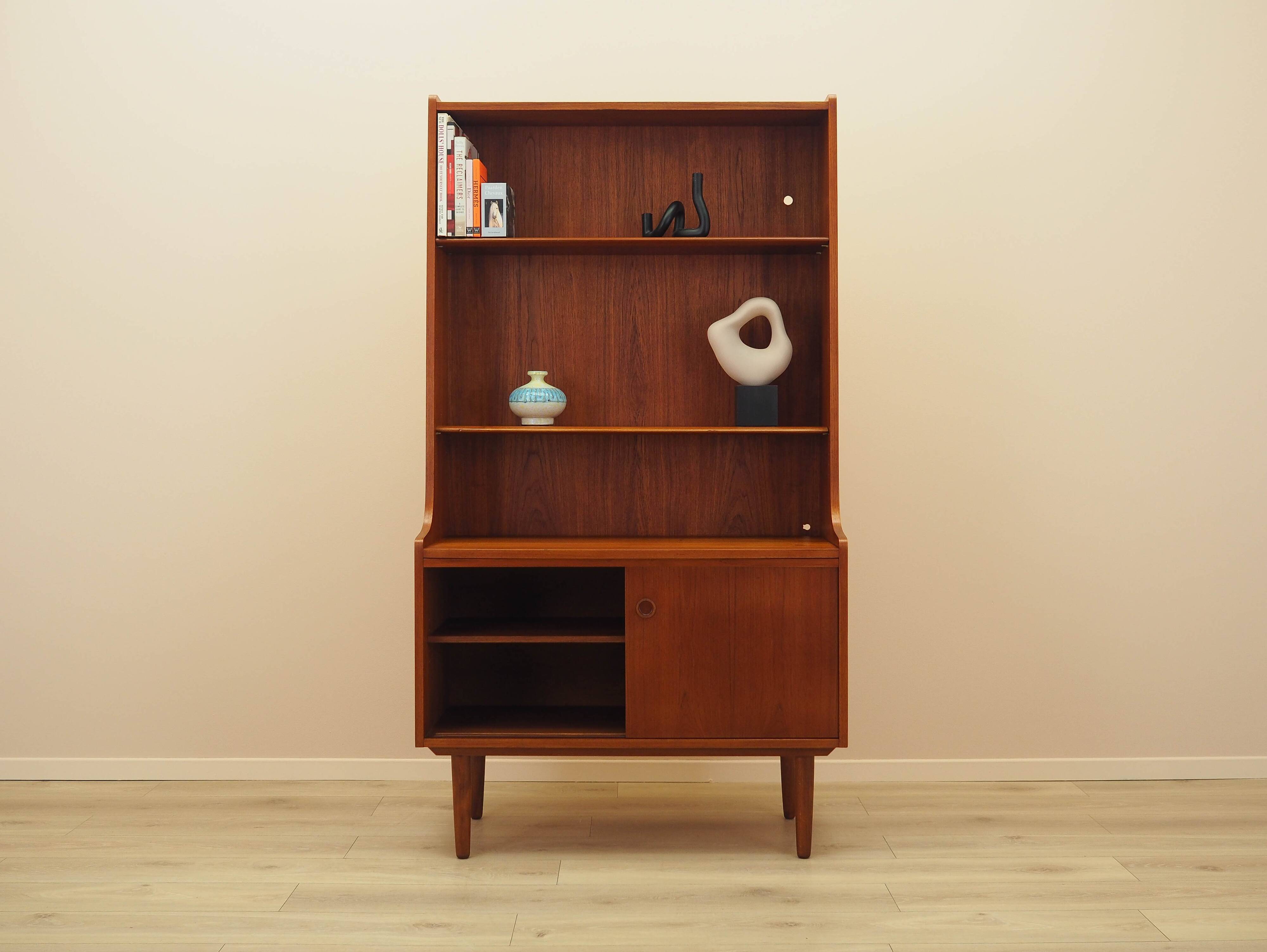 Teak bookcase, Danish design, 1970s, designer: Johannes Sorth