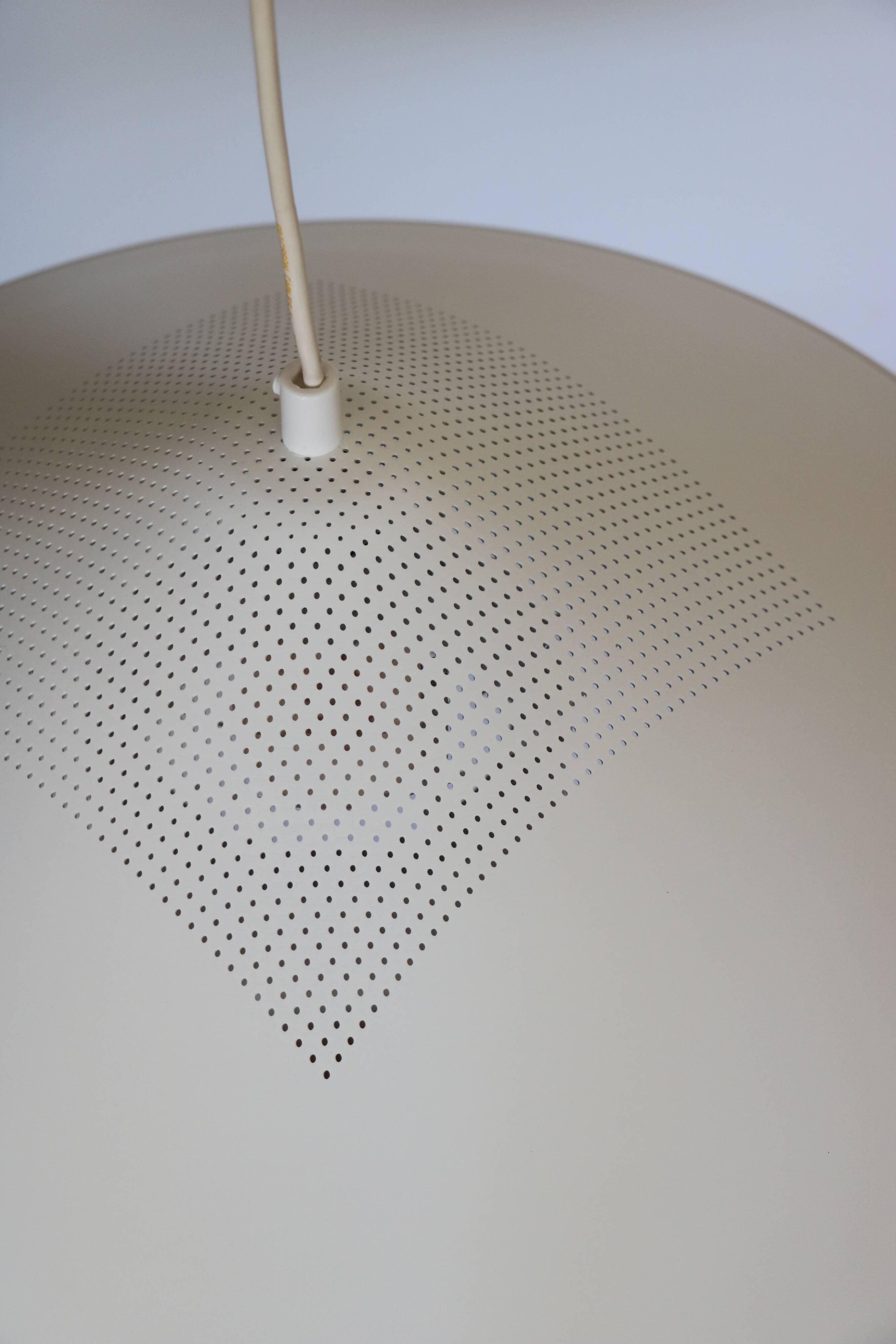 Lampe suspension scandinave Lux Light, métal blanc