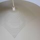 Lampe suspension scandinave Lux Light, métal blanc