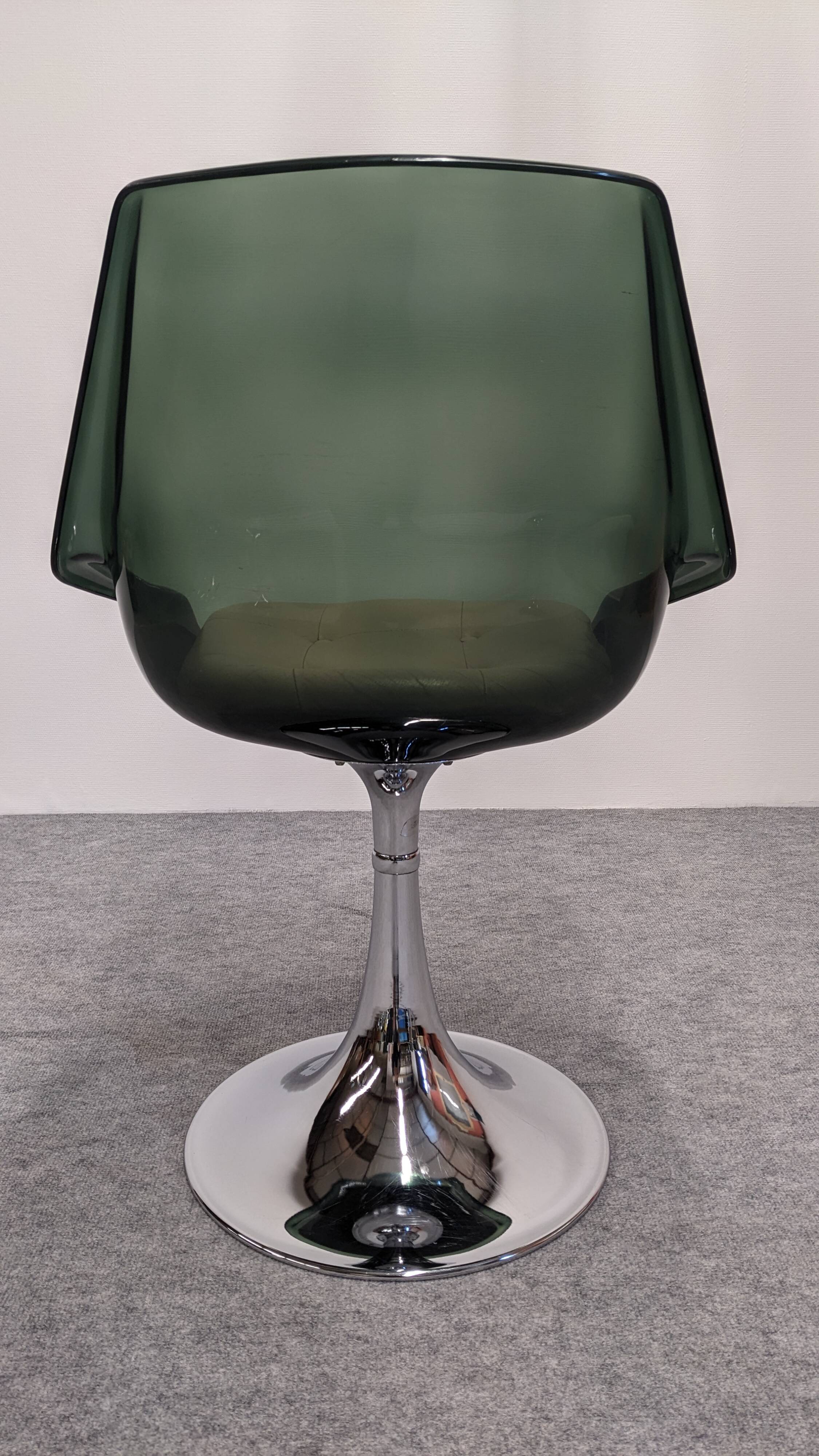 Set of 6 Space Age Tulip Chairs by Chromcraft USA, 1960s/70s