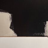 Pierre Soulages: painting 1st June 1964 - original signed poster