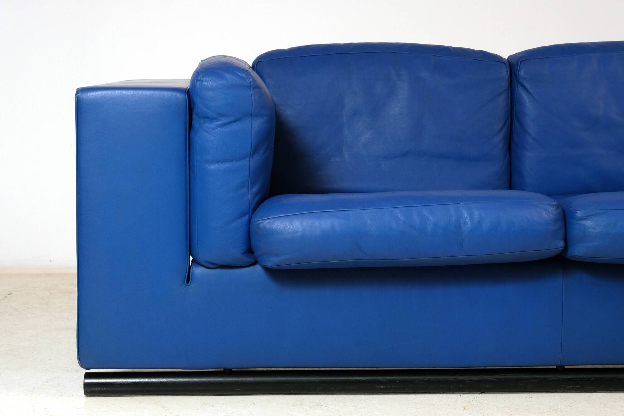 Canapé cuir De Sede par Paolo Piva 1980