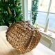 Two-tone vintage basket