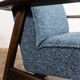 Pair of Mid-Century Blue Armchairs GFM 300-192, 1960's