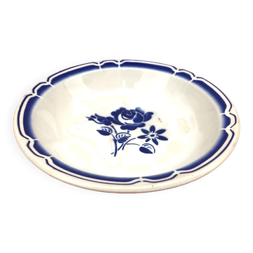 Ancien plat creux en faïence Fenal Badonviller