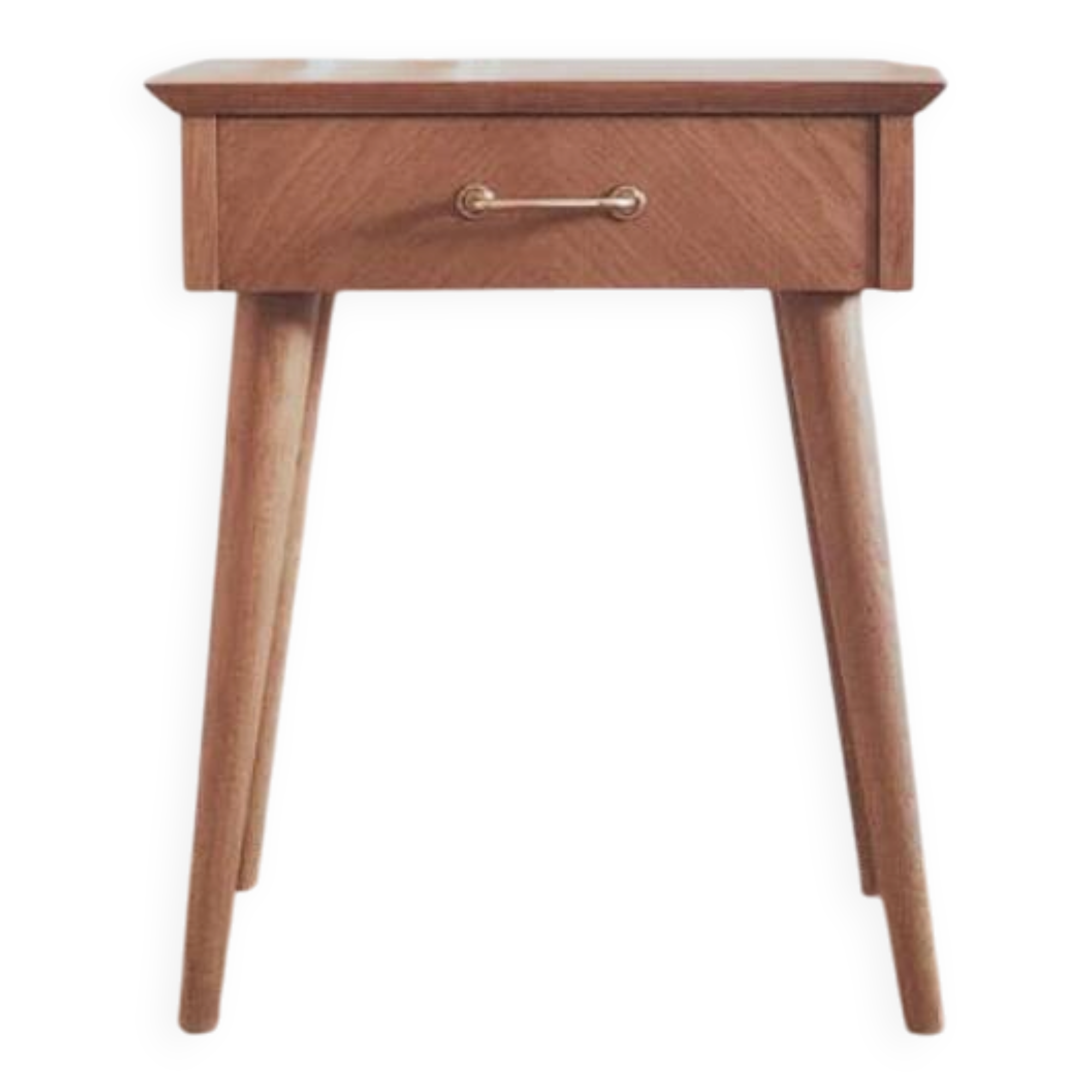 Renovated vintage Scandinavian bedside table, 1950s-60s.