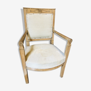 Rustic natural wood Chair