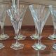 Series of 8 Villeroy and Boch crystal glasses