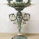 Unique Cast iron Victorian floor lamp art nouveau (converted gas light)