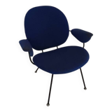Vintage armchair 1950 gispen blue