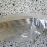 Presentation plate, cake shovel and 6 small spoons