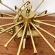 Large smoked glass citrus chandelier by j.t. kalmar