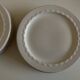 Set de 10 assiettes à dessert Festons de Pierre Motton Gien 1970