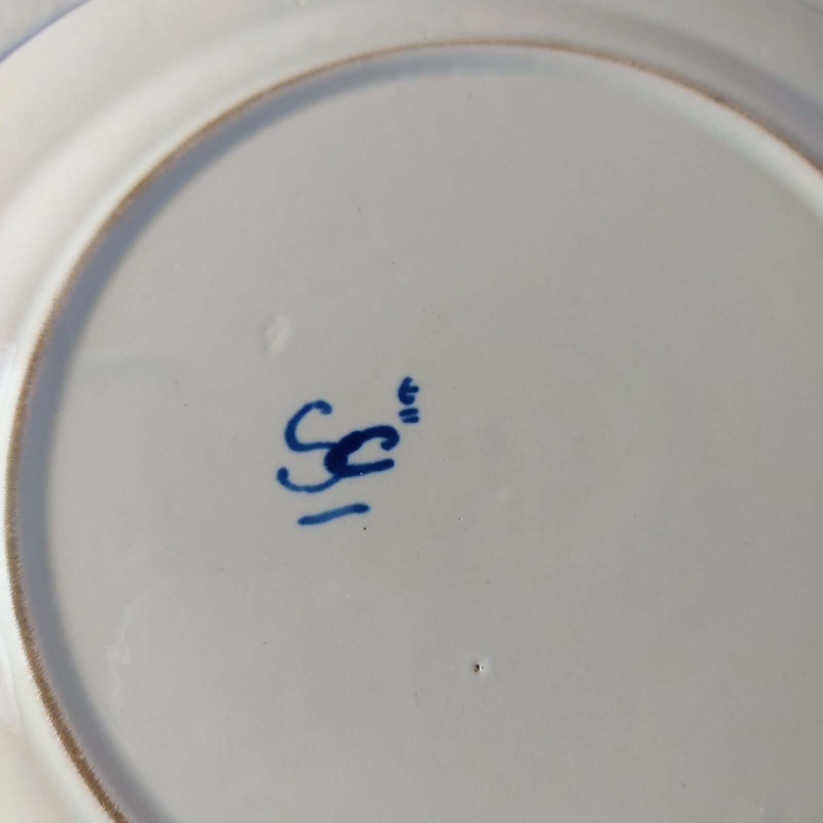 Old plate decoration cornucopia, St Clement