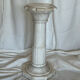 Luminous column in alabaster