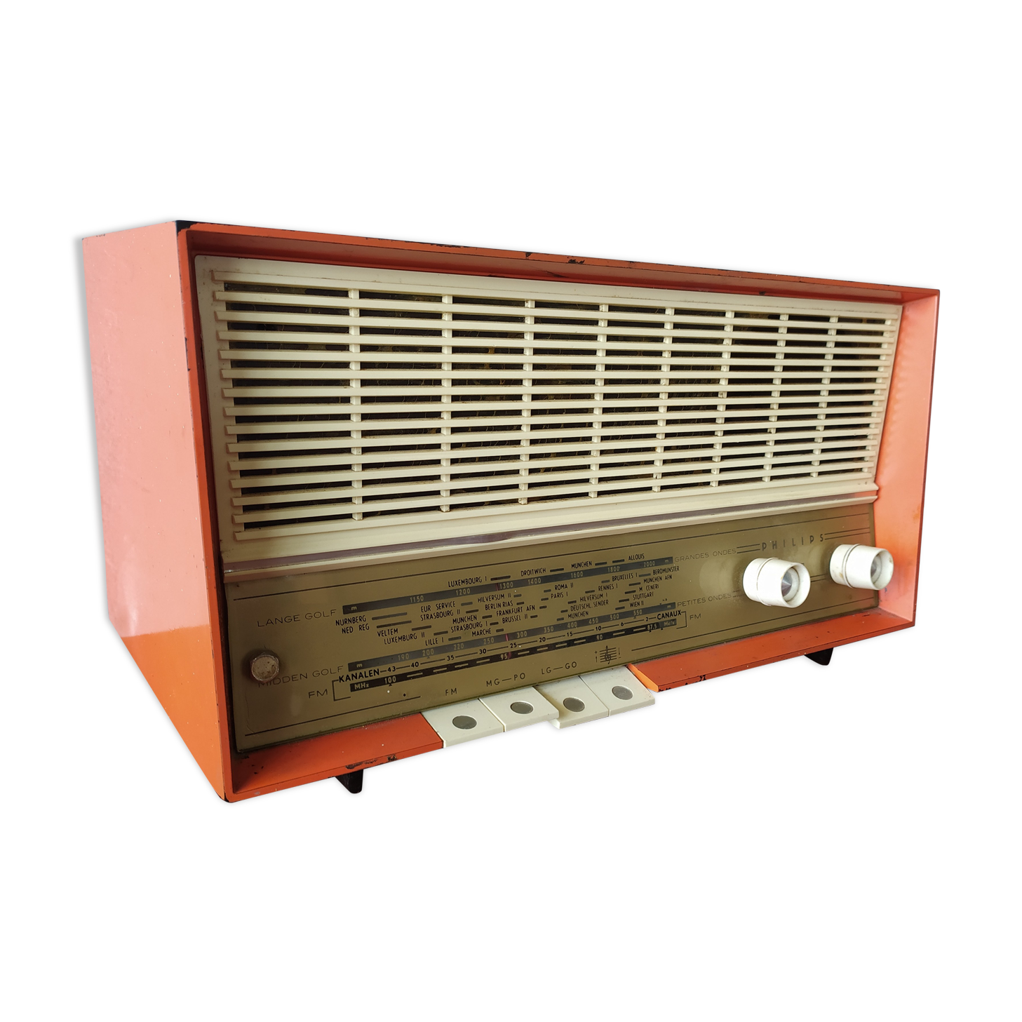 Philips vintage radio station