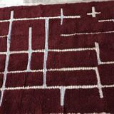 Handmade Moroccan wool Berber rug size 140 x 260 cm
