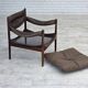 Années 1970, design danois par Kristian Vedel, fauteuil modèle "Modus".