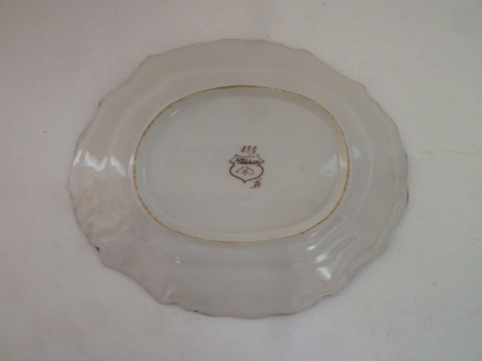 Plat ovale Makkum -