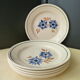 Set of 6 dessert plates HBCM Queen Model