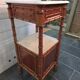 Table de chevet bois bambou du XIXème