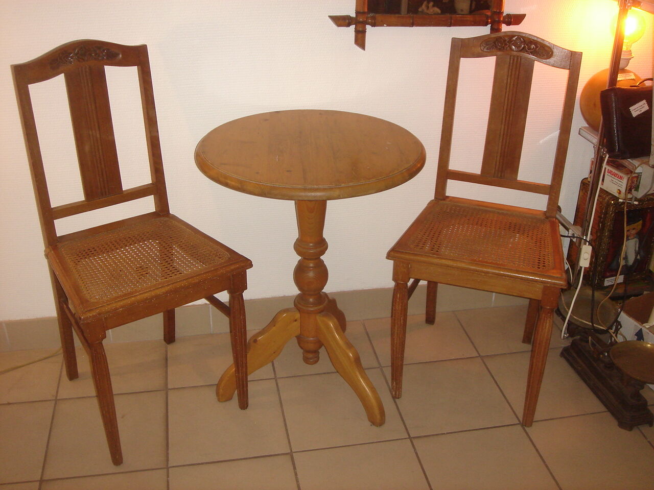 Pair of Art Nouveau chairs