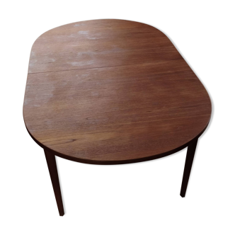 Extendable dining table in teak, 1960