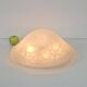 Vintage Mushroom Ceiling Lamp in Glass, 1970s