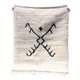 Small traditional handmade Berber rug 100-200 cm