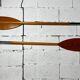 Pair of old wooden paddles