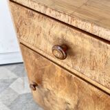 Art deco bedside table with drawer