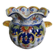 Pot vase Desvres Fourmaintraux Courquin 19th