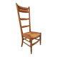 Straw fireside chair