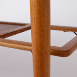 Danish extendable teak coffee table 1960s
