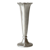 Silver-plated single flower vase