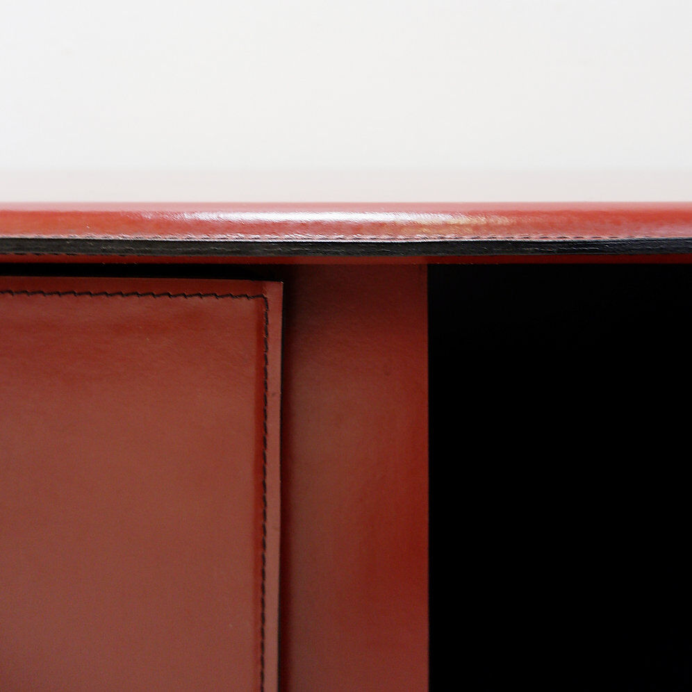 Leather buffet by De Couro from Brazil - 1980s