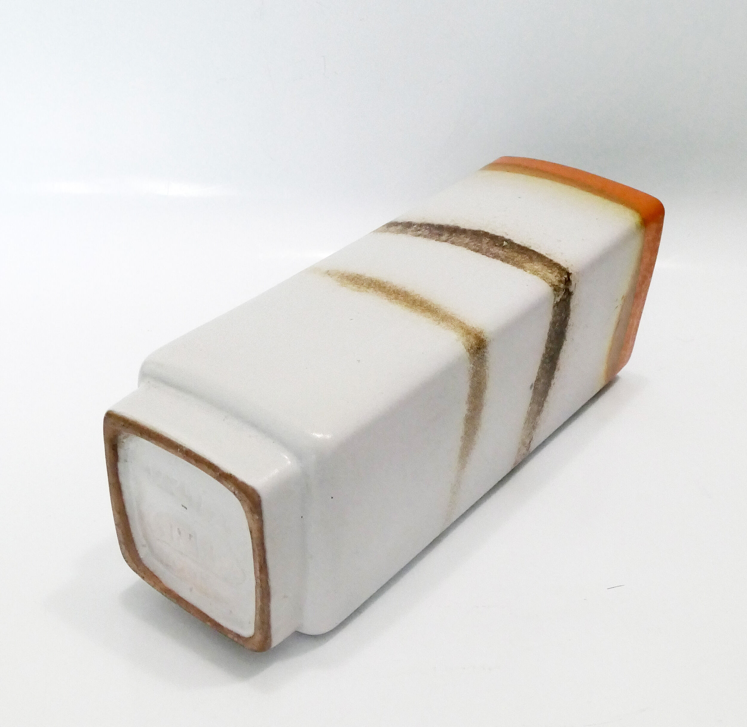 Pair of matching vases 1960's fat lava Germany