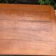 Antique Louis Philippe style farmhouse table in solid cherry wood with its 2 extensions.