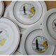 Set of 7 plates