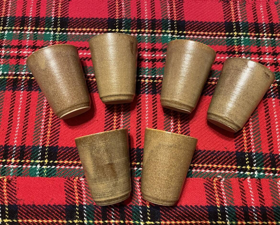 Digoin stoneware mugs