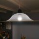 Vintage white metal suspension 1980