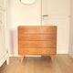 Vintage "Raspberry" chest of drawers