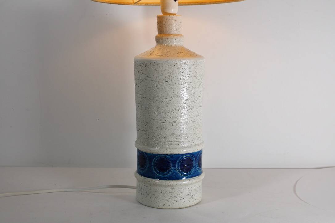 Aldo Londi Bitossi ceramic lamp 1960 vintage Italy