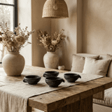 Duo of terracotta cups Kânâh — “Breath of Earth”