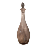 Ancienne carafe en cristal taillé de portieux signée